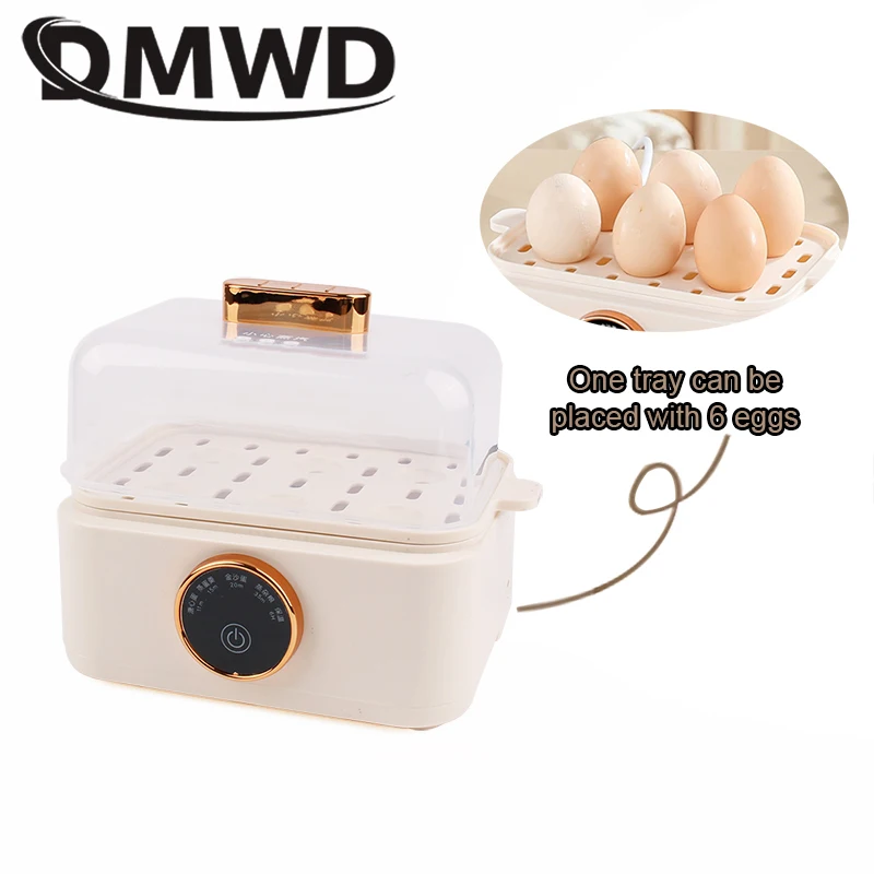 1/2 Layer Multifunctional Electric Steamed Eggs Boiler Poacher Food Steamer Warmer Egg Custard Cooker Omelette Breakfast Machine