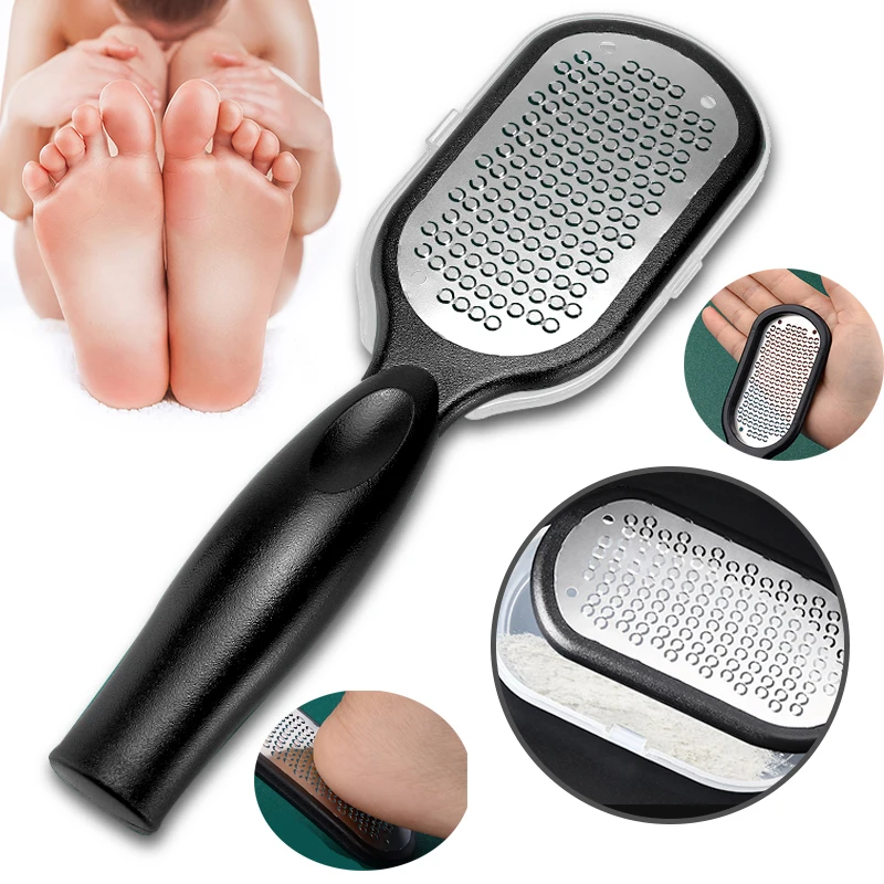 1pcs Stainless Steel Foot File Exfoliating Tool to Remove Dead Skin 1pcs Stainless Steel Foot File Exfoliating Tool to Remove Dead Skin