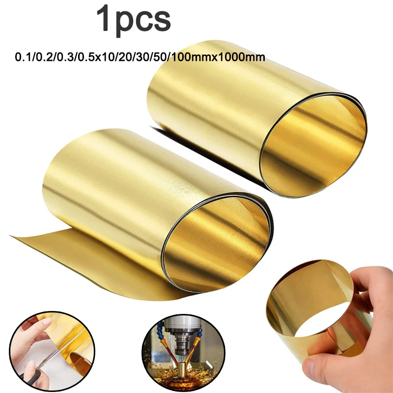 1PC 0 1 0 2 0 3 0 5x10 20 30 50 100mmx1000mm Brass Metal Thin jpg 1pc-0-1-0-2-0-3-0-5x10-20-30-50-100mmx1000mm-brass-metal-thin-jpg
