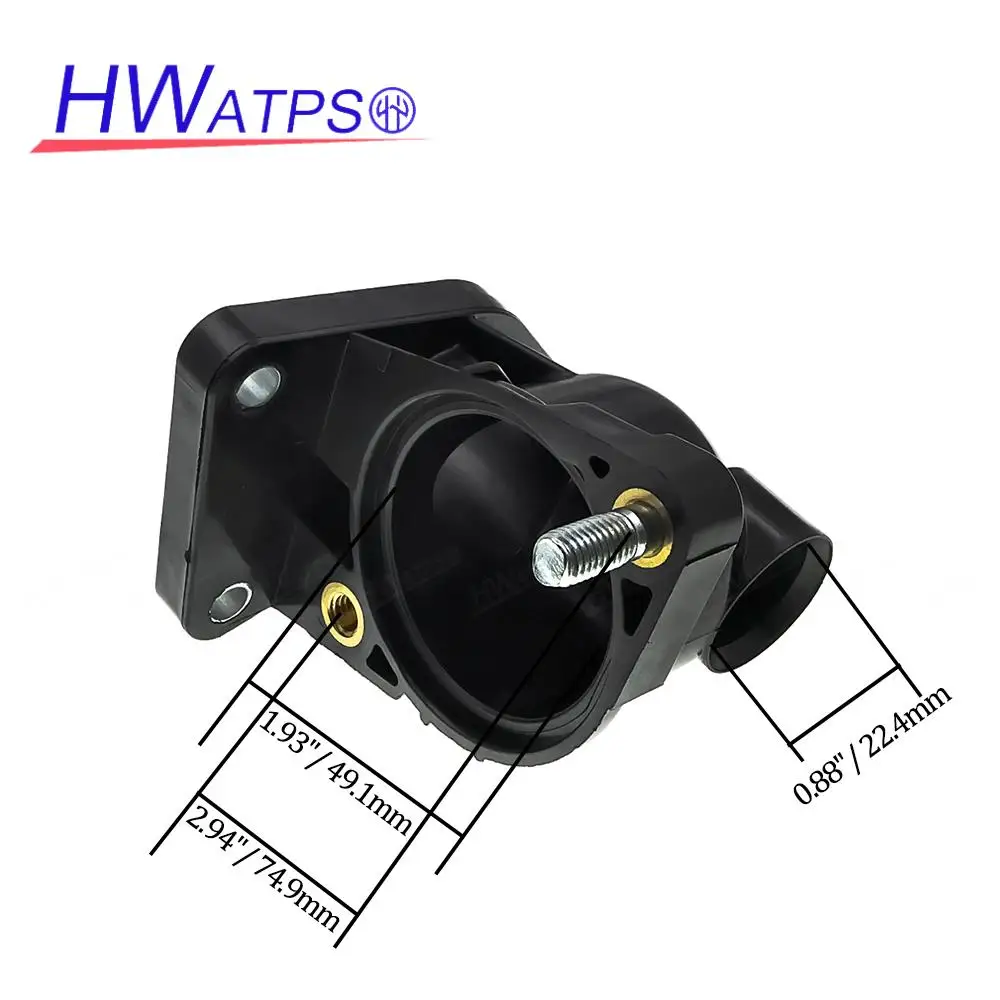 For Hyundai i10 i20 1.2L Venue G4LA 2007- New Engine Thermostat Housing Coolant Outlet 25630 03010 2563003010 25630-03010
