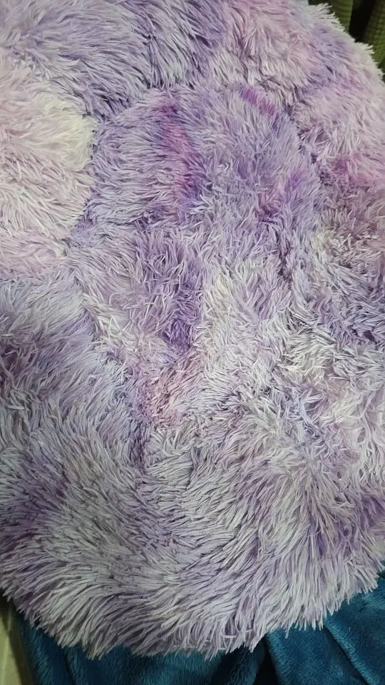 Plush Donut Dog Bed: Cozy Comfort for Dogs and Cats Alike photo review