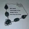 Genuine Moonstone Sodalite Blue Topaz Moss Agate Jasper Citrine Necklace Pendant 4