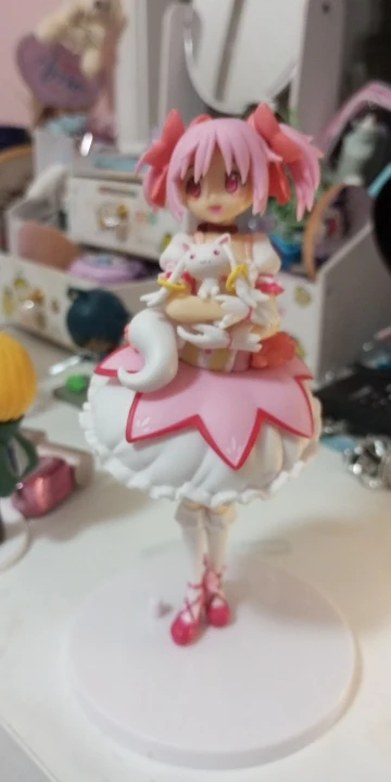 18CM Puella Magi Madoka Magica Aniem Figure Kaname Madoka Magic Girl PVC Anime Action Figures Model Anime Cartoon Model Toy Gift photo review