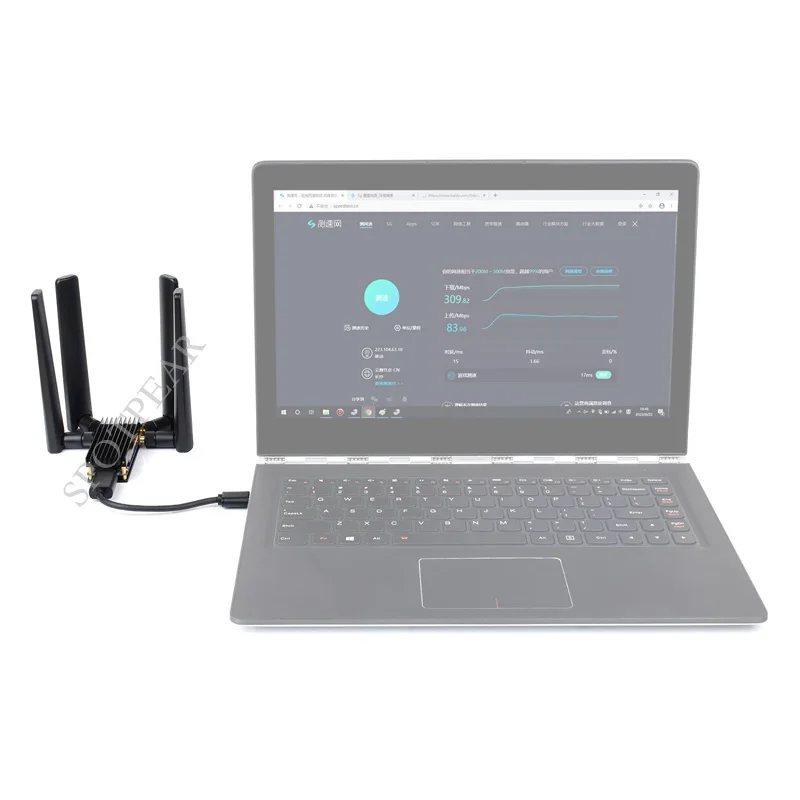 Port, 5G Placa De Expansão Dongle, Quatro