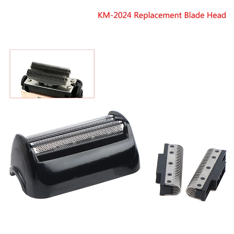 Kemei Premium Razor Replacement Blade Head with Extra Mesh Net for Effortless Shaving