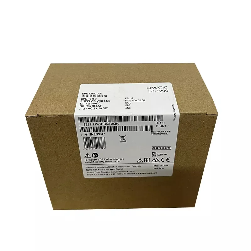 Siemens Simatic S7- 1200 Cpu 6Es7215-1Hg40-0Xb0 6Es72151Hg400Xb0