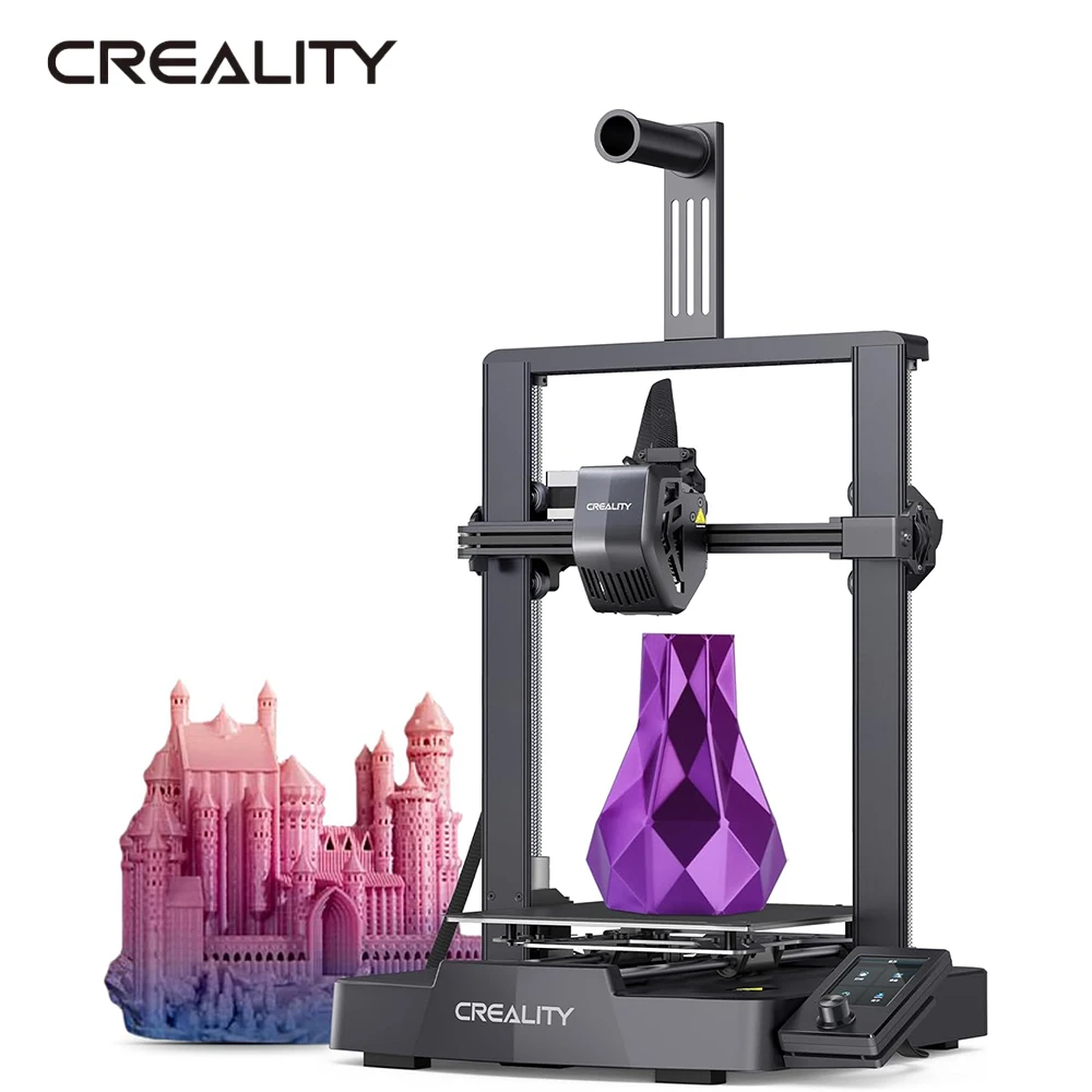 Stampante 3D Creality Ender 3 V3 Se, Velocità Di Stampa 250 Mm/S, Estrusore Diretto Sprite Cr Touch Livellamento Automatico Auto Muslimah