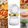 Small Glass Jars with Lids, 1.5 oz Mini Jam Jars, Small Honey Jars for Favors, Candle Jars for Candle Making for Gifts 6