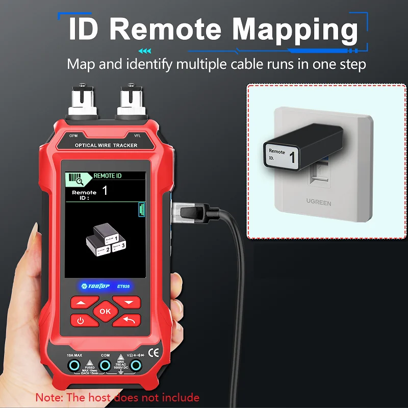 3/7 Pcs Network Cable Tester ID Remote Adapter Ethernet Cable Finder Accessories