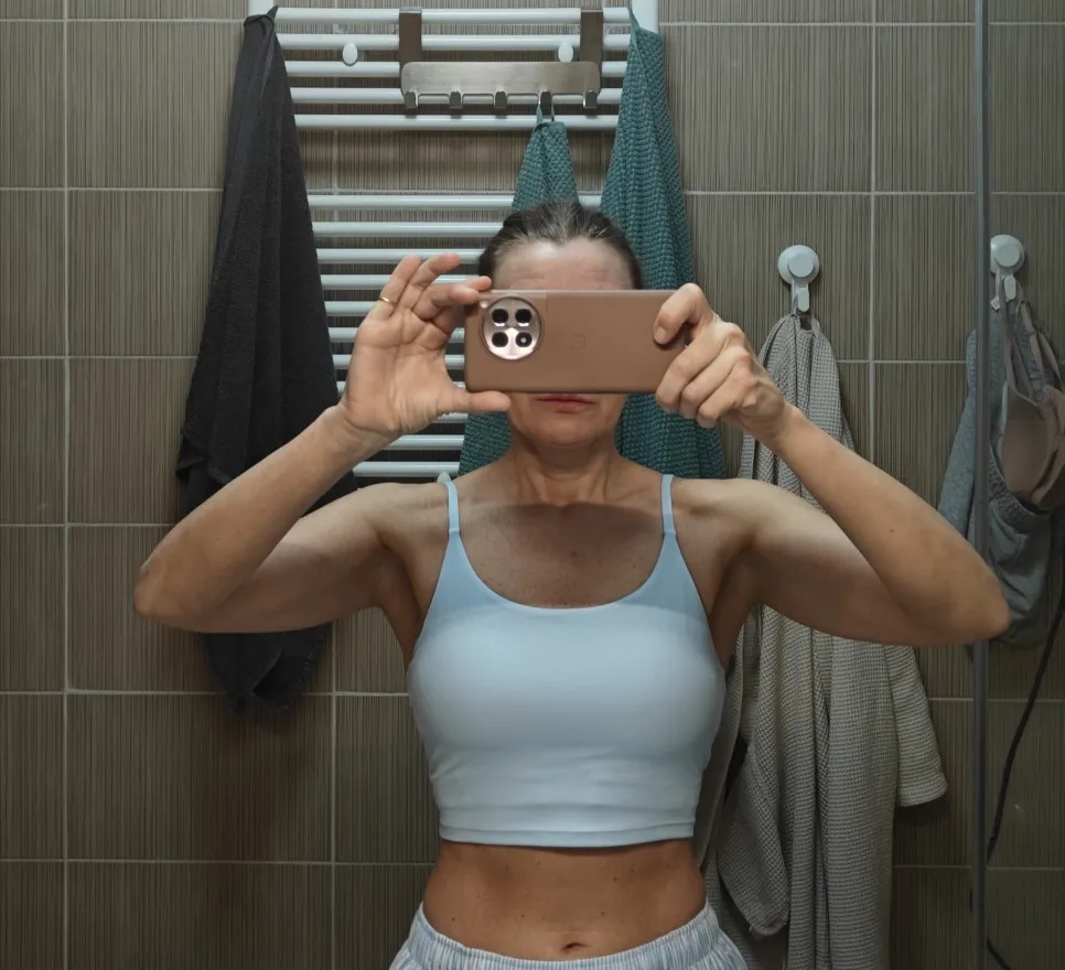 High Support Padded Sports Bra Tank Top photo review