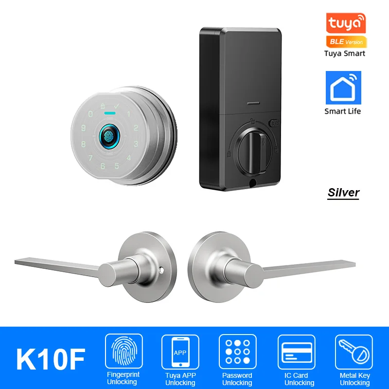 راي كيوب K10P قفل باب براحة اليد