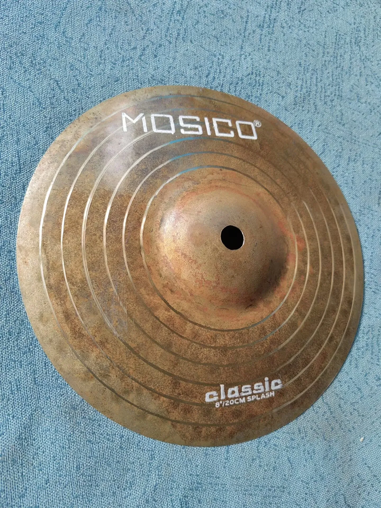 Mosico Splash Cymbal 6"/8"/9"10"/12" Classic Bronze Alloy Professional Drum Cymbal For Drummer