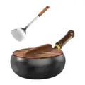 30cm wooden lid