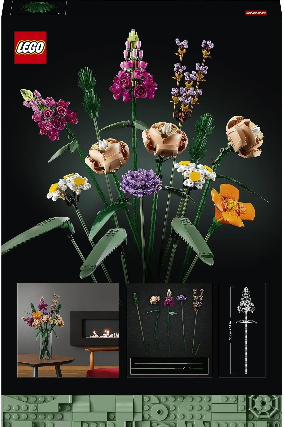 Рисунок 3 - ® ICONS Flower Bouquet 10280 —