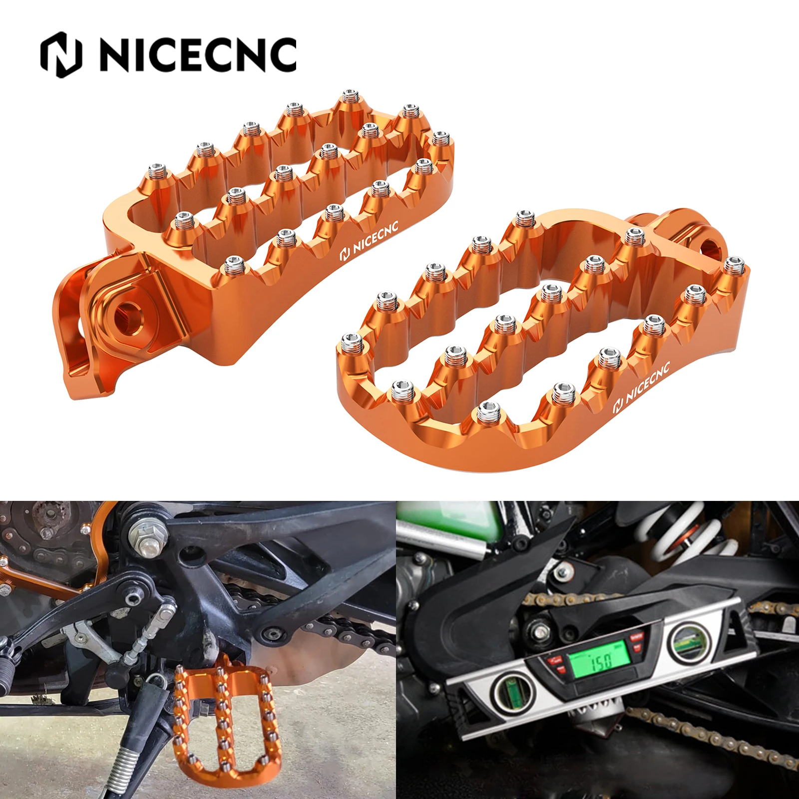 For KTM 390 Adventure 390 ADV 20202023 2021 2022 Motorcycle Enlarged Footrest Foot Pegs Pedals