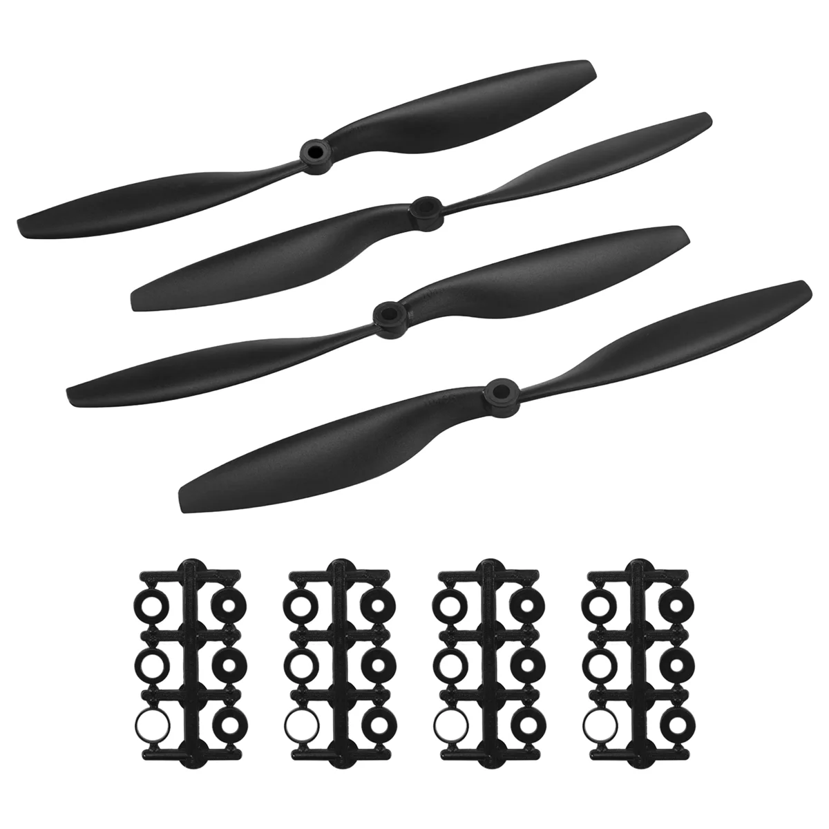 Hélice RC Multirotor 10 pouces 2 paires CW/CCW + bagues adaptatrices