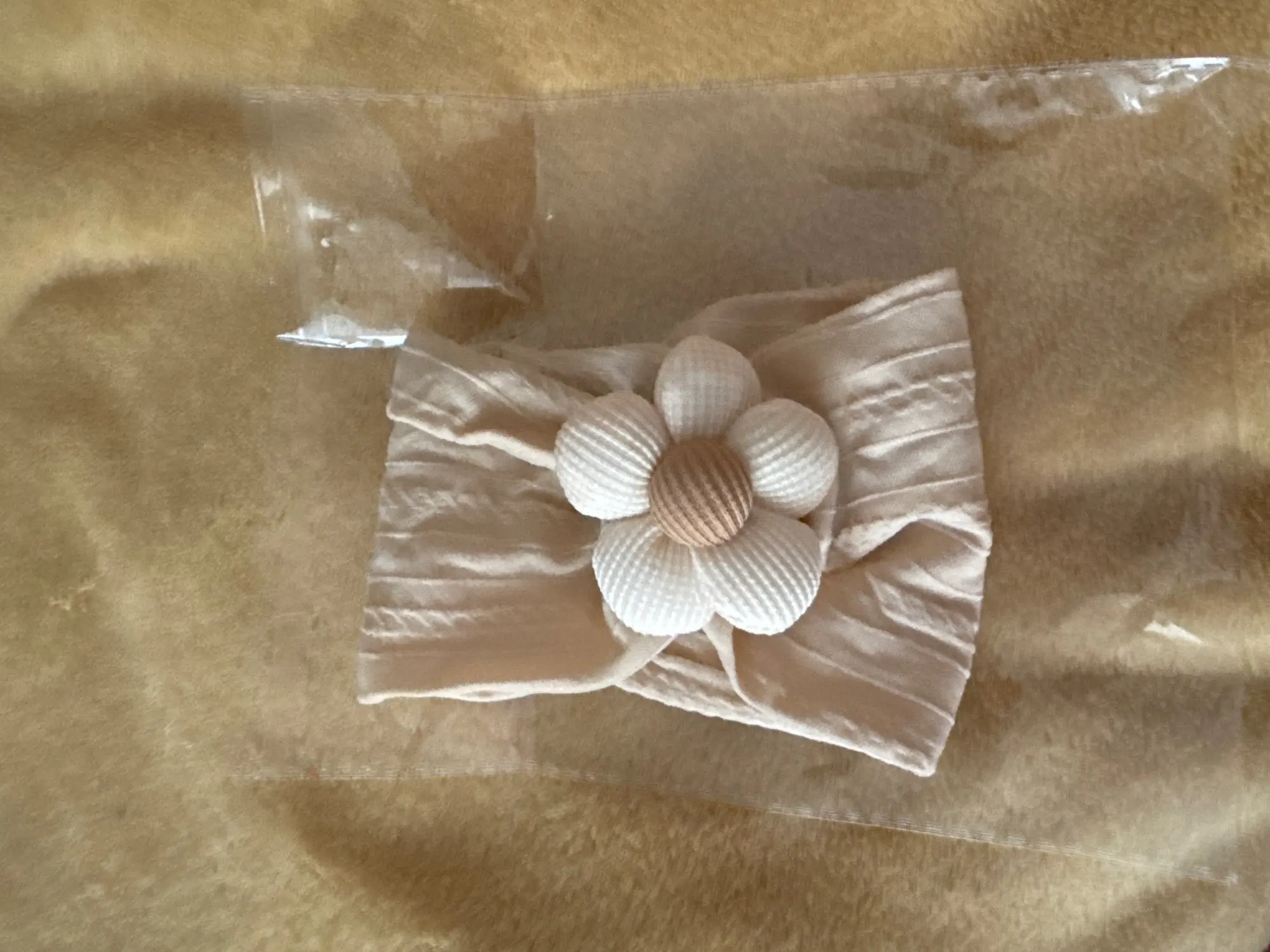 Cute Floral Nylon Baby Headband photo review