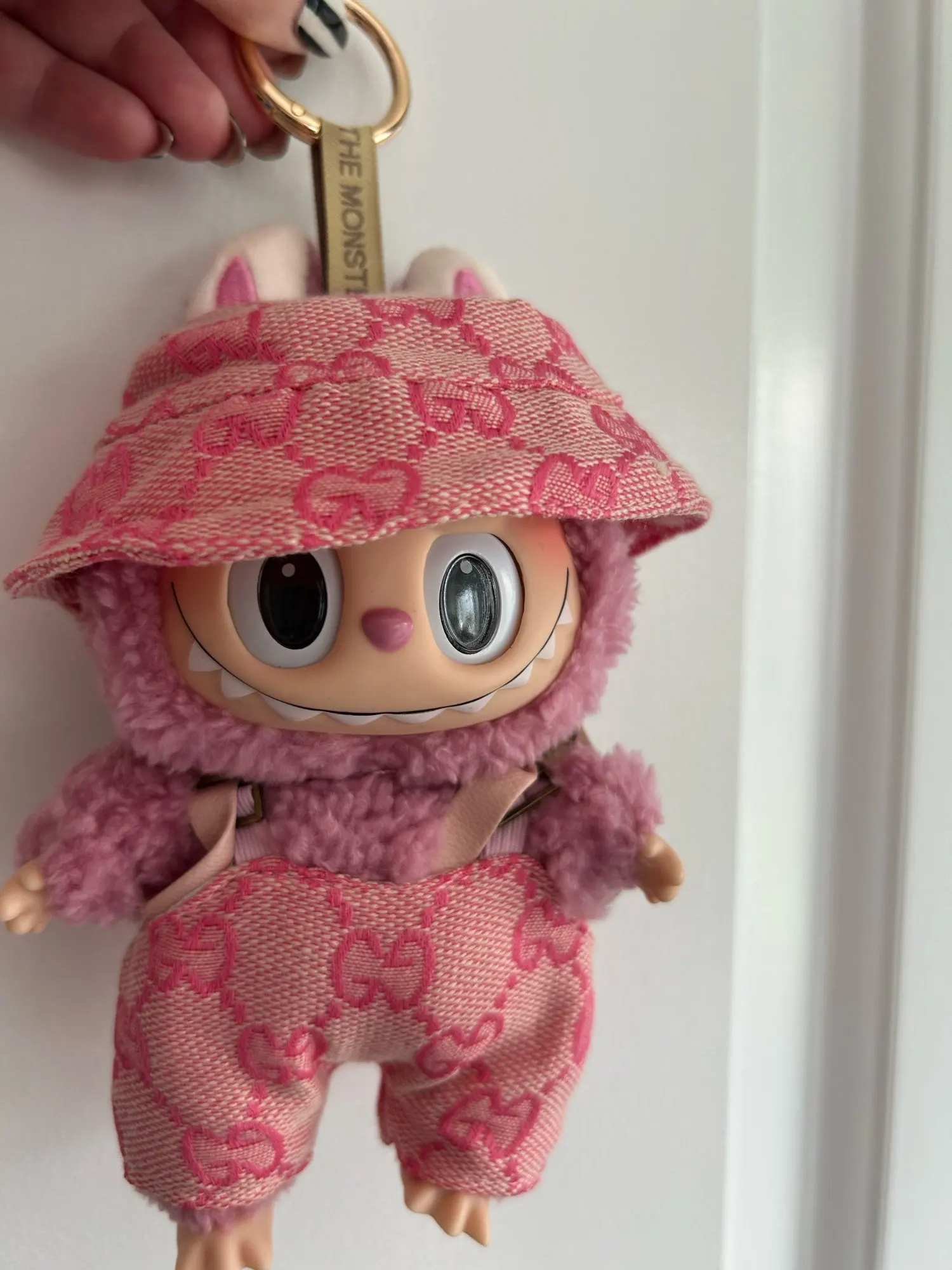 Labubu Doll Clothes - Fashion Overalls for V1/V2 15/17cm Plush Dolls photo review