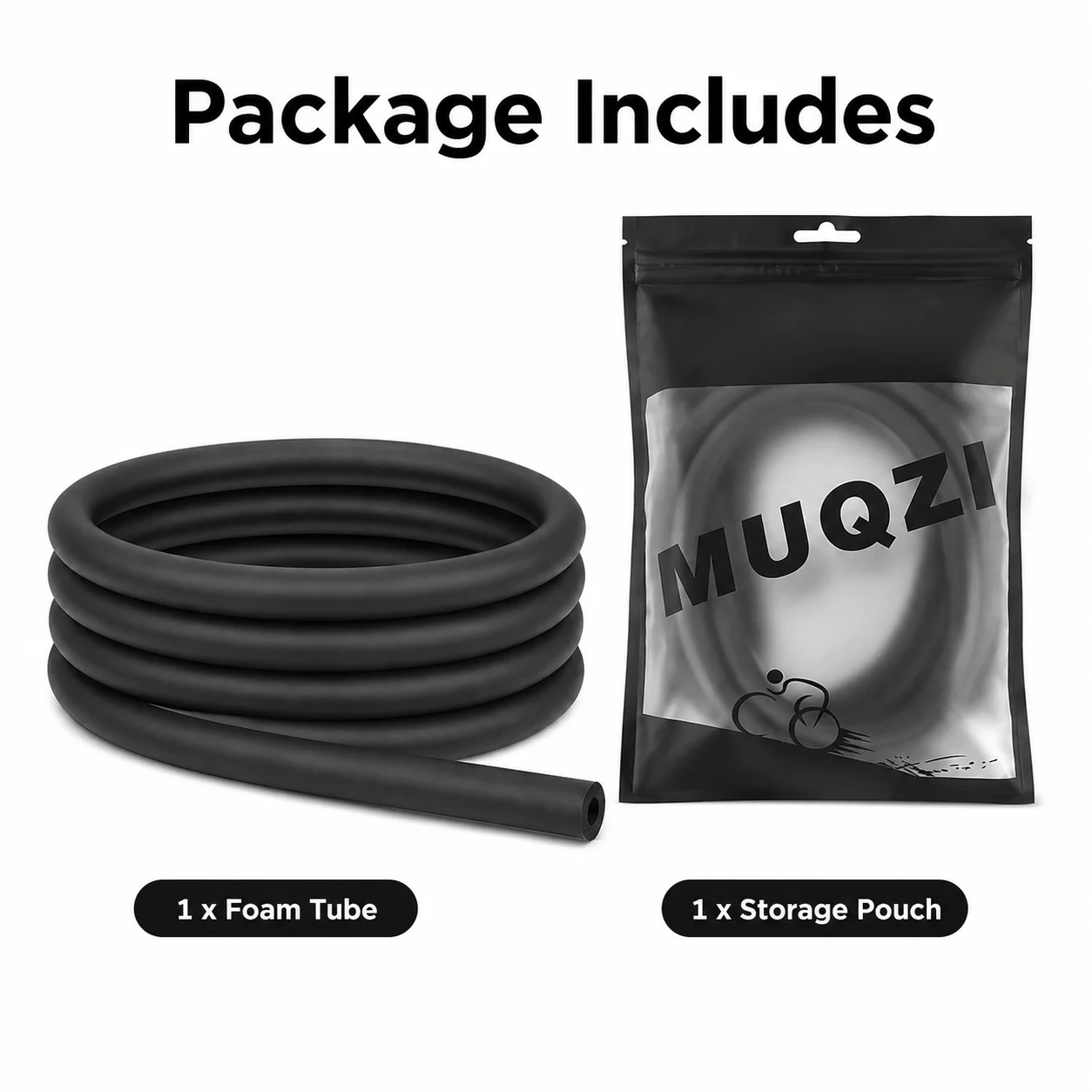 Universal Bicycle Cable Noise Dampening Cotton Wrap for Brake and Gear Systems