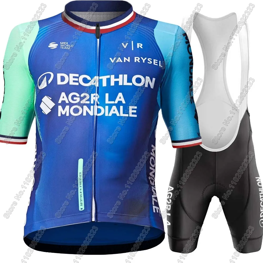 Maillot cycliste DÉCATHLON- AG2R - Équipements vélos