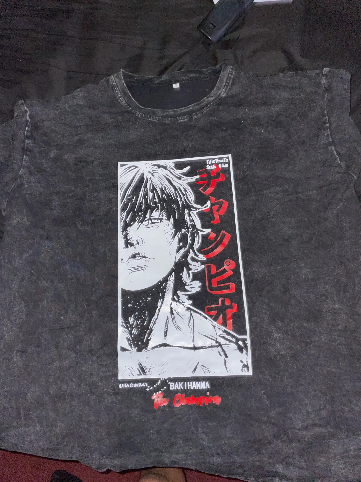 Gym Anime T Shirt Pump Cover Baki Hanma