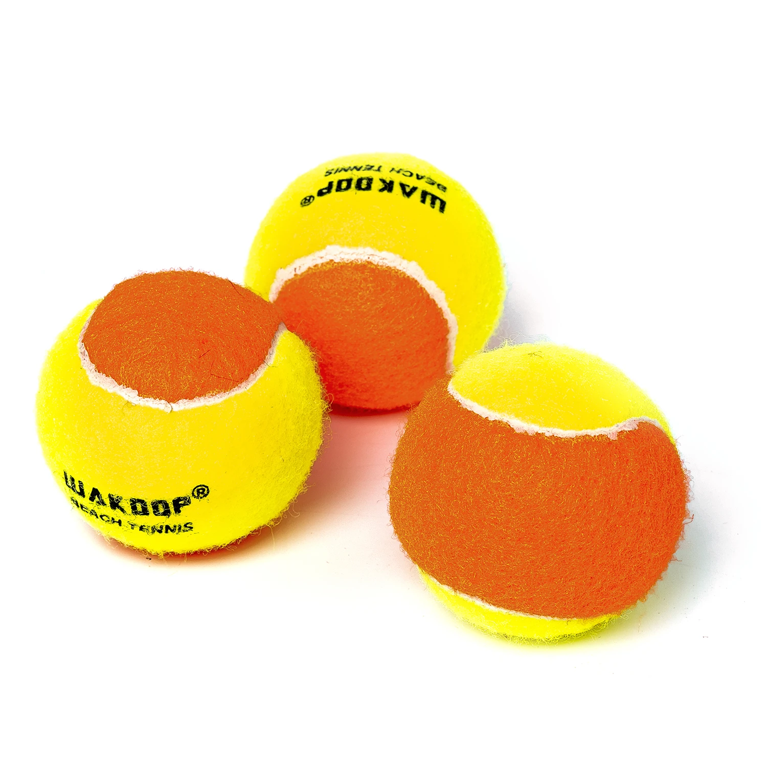 Wakdop Beach Tennis Balls De Tenis Raquete Ball With Mesh Bag 12,24,36 pcs
