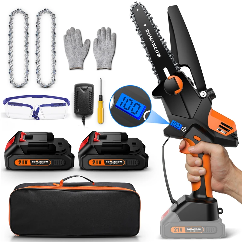 6inch Chainsaws Led Display Cordless Electric Chainsaw For Makita 21v