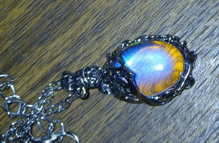 Moonstone Pendant Necklace | Antique Silver Design photo review