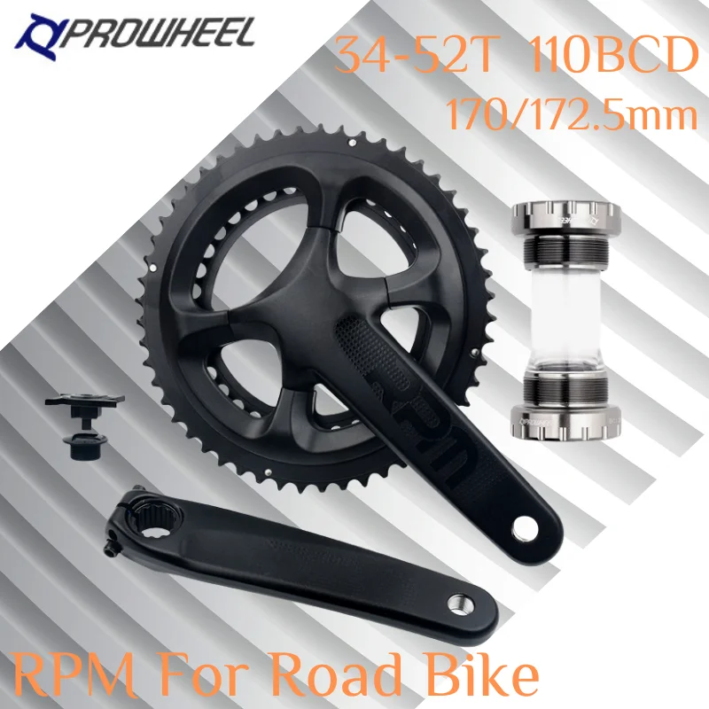Prowheel anivelle de vélo disponible en trou carré, 152 /160 /165