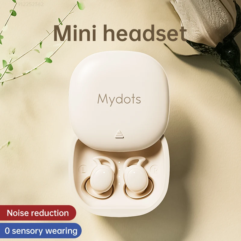 

Наушники для сна Bluetooth с приложением, беспроводные шумоподавляющие музыкальные гарнитуры для боковых сонников, невидимые мини-наушники