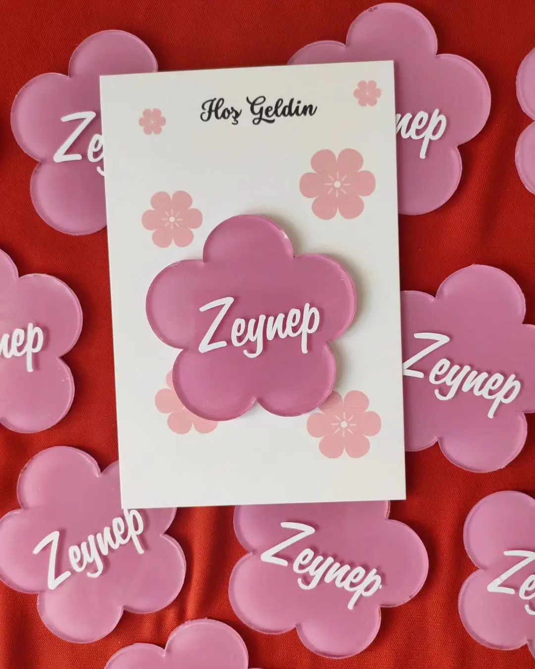 Plexiglass Magnet, 20 PCs baby girl Baby shower favor, Gift For Event, birhday, Party Favors, bapteme, bapteme