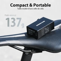 BSCOBBER pompe à Air Portable A3S vélo jauge numérique affichage Schrader Presta pneus électrique gonfleur de pneus 120PSI Mini pompe 4
