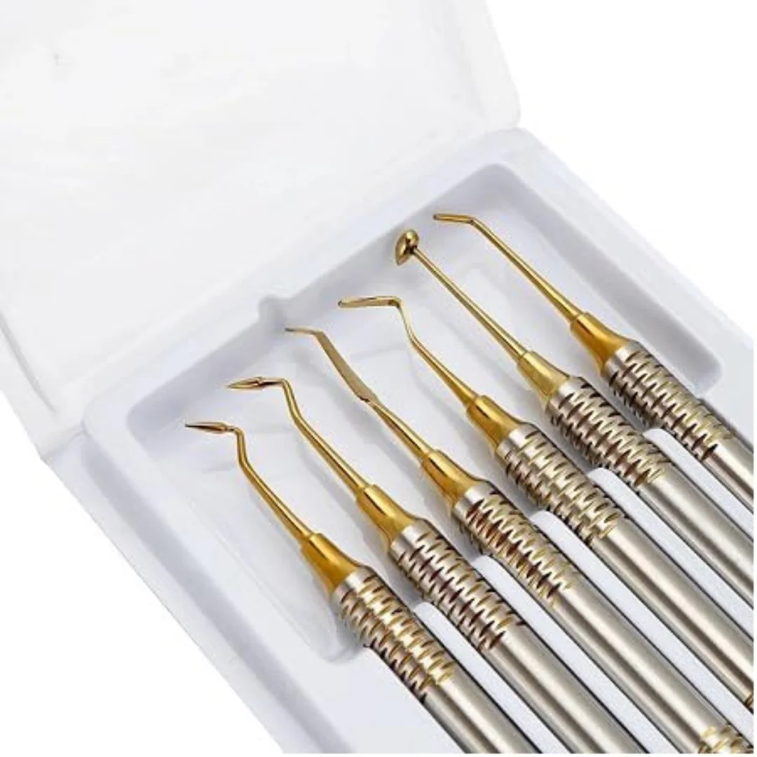 KyrenMed 5 pz Set di strumenti di riempimento in resina Kit di restauro KyrenMed 5 pz Set di strumenti di riempimento in resina Kit di restauro