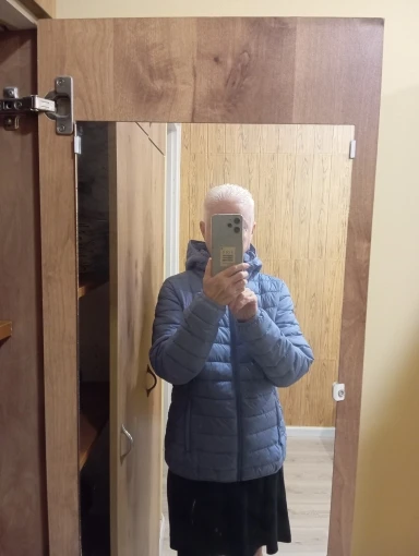 TACVASEN Full Zip Up Hooded Puffer Jacket Womens Winter Quilted Warm Coats Casual Windbreaker Padded Lightweight Outdoor Outwear photo review