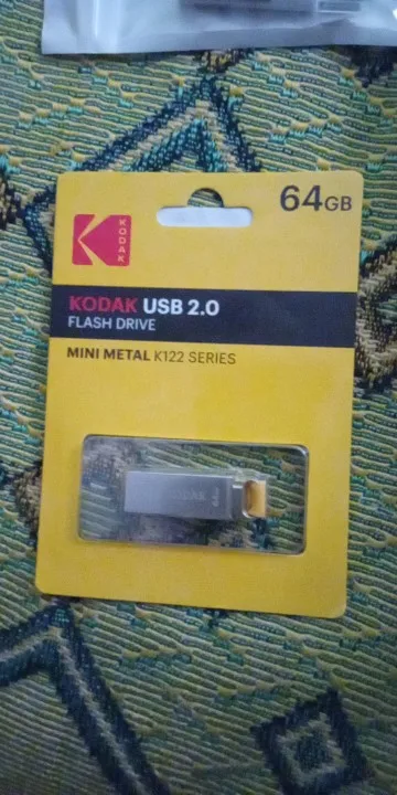 KODAK USB Flash Drive USB2.0 Pendrive Mini U Disk Memory Stick 128GB 64GB 32GB Llave de almacenamiento USB para PC con regalo de cuero photo review