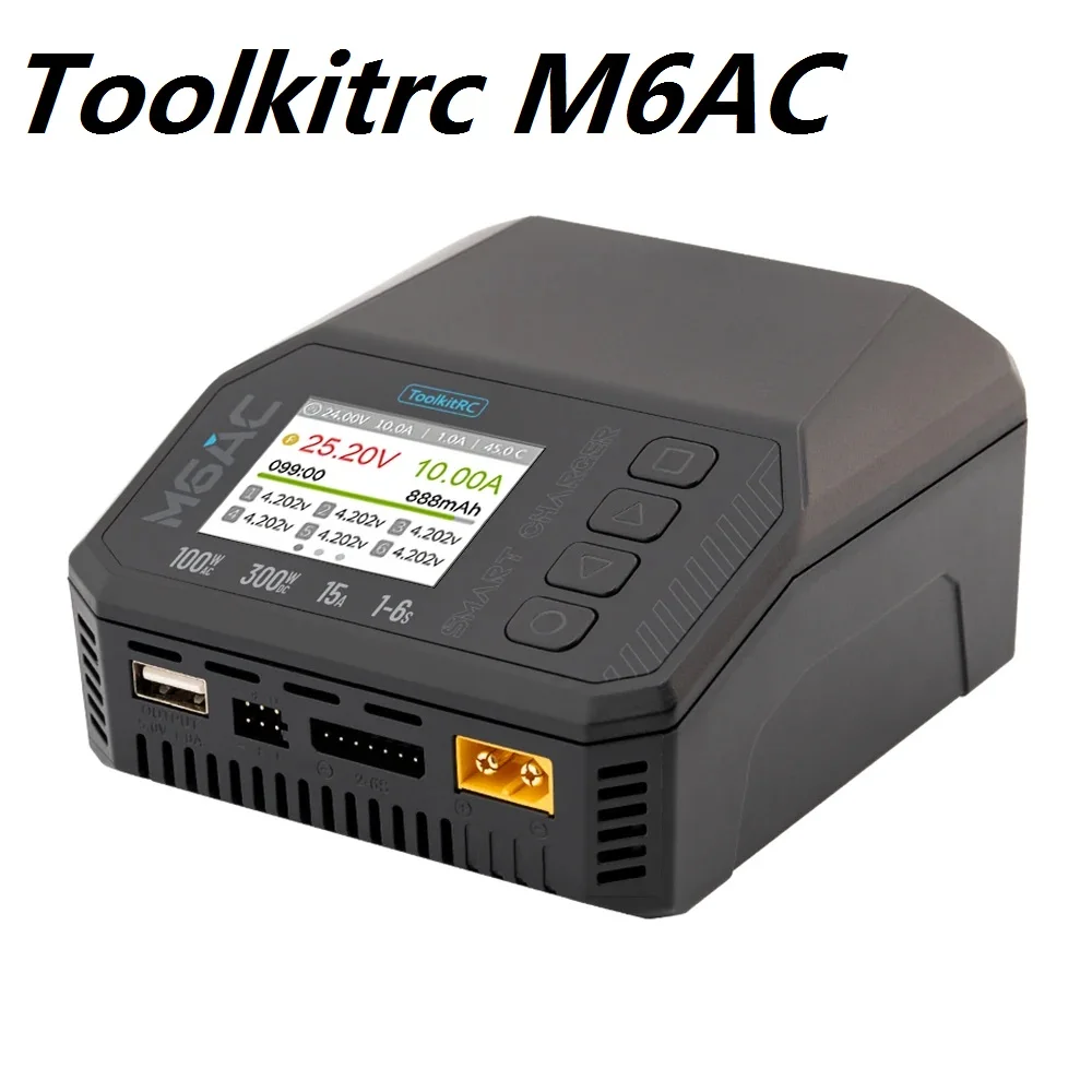 Chargeur RC intelligent 300W 15A pour LiPo NiMH Pb avec mesureur servo