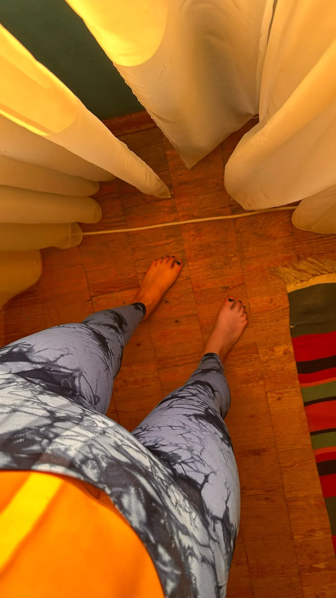 Tie Dye Push Up Workout Leggings For Women