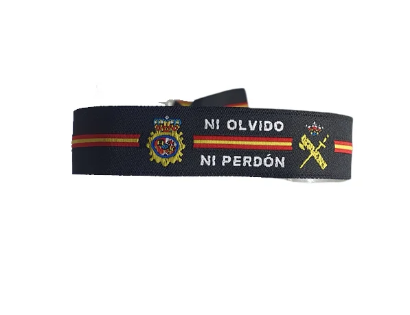 BDM - Pulsera Guardia Civil, cinta con el escudo y la virgen del Pilar,  ajustable. - AliExpress