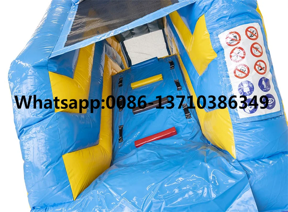Commercial hot-selling outdoor dolphins, inflatable water, pool slide BD-075