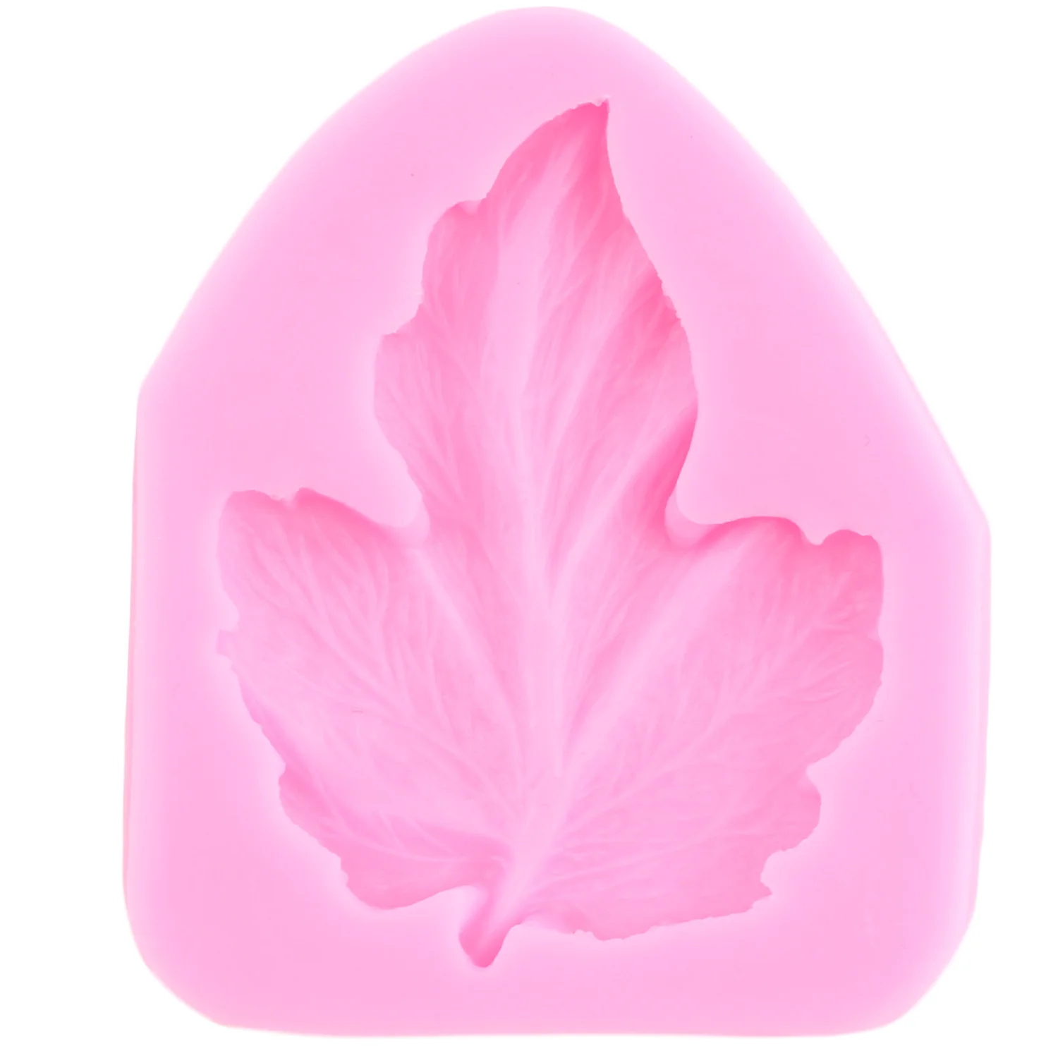 Stampo In Silicone Per Foglie E Felci – 2 Pezzi 3D, Forma Di Foglia D'Acero E Mini Foglie, Per Torte, Cupcake, Pasta Di Gomma, Cioccolato, Sapone, Resina, In Silicone Alimentare LFGB
