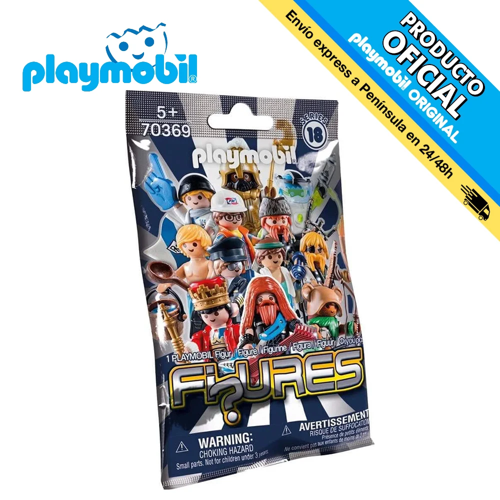 Buste A Sorpresa Playmobil Serie 18 Bambini, Vari Modelli Tra Cui Scegliere, 70369, Originali, Clic, Regalo, Bambino, Ragazza, Giocattoli, Collezione,