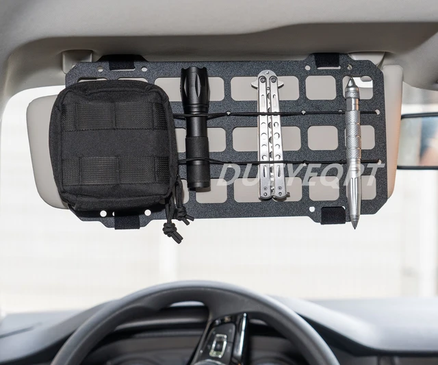 Fahrzeug starre Molle Panel für Auto Visier Organizer EDC Beutel