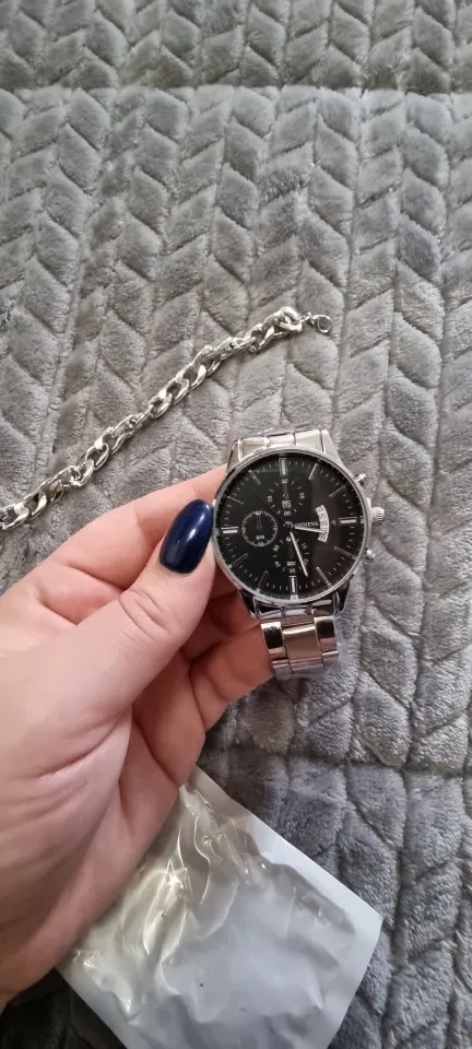 Fashion Men's Stainless Steel Watch photo review