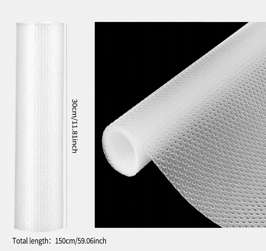 Tapis transparent pour tiroir, imperméable et anti-poussière, facile à nettoyer, EVA, résistant à l'huile et antiadhésif, pour armoire