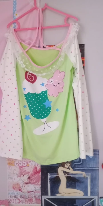 Kawaii Lime Shirt - Harajuku Aesthetic photo review