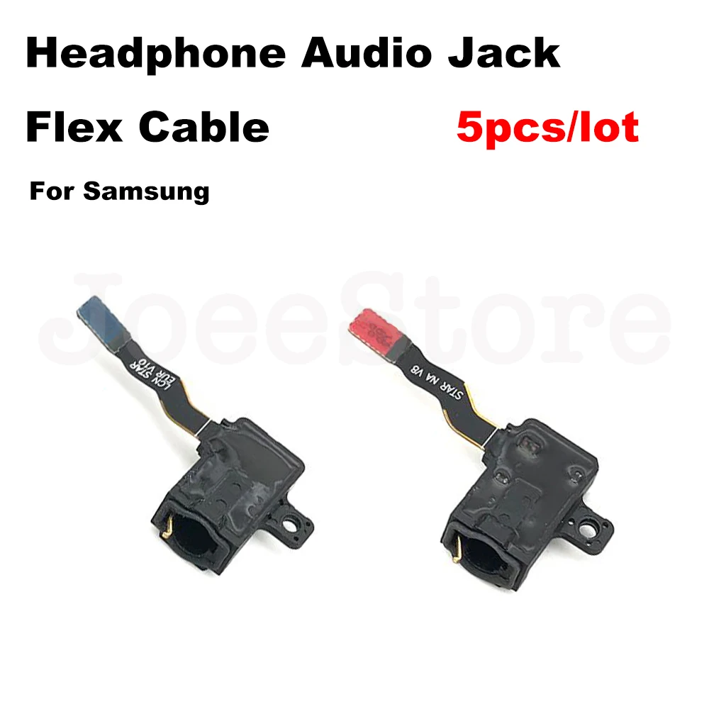 5pcs Earphone Headphone Audio Jack Flex Cable For Samsung Galaxy
