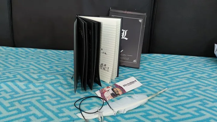 Death note anime notebooks set(notebook+pen) photo review