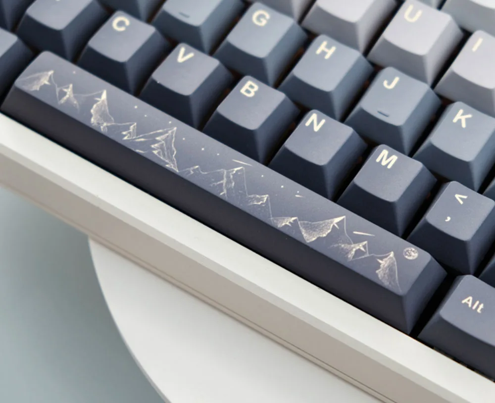 PBT DYE-SUB Perfil Personalizado GMK Teclas De Teclado Mecânico
