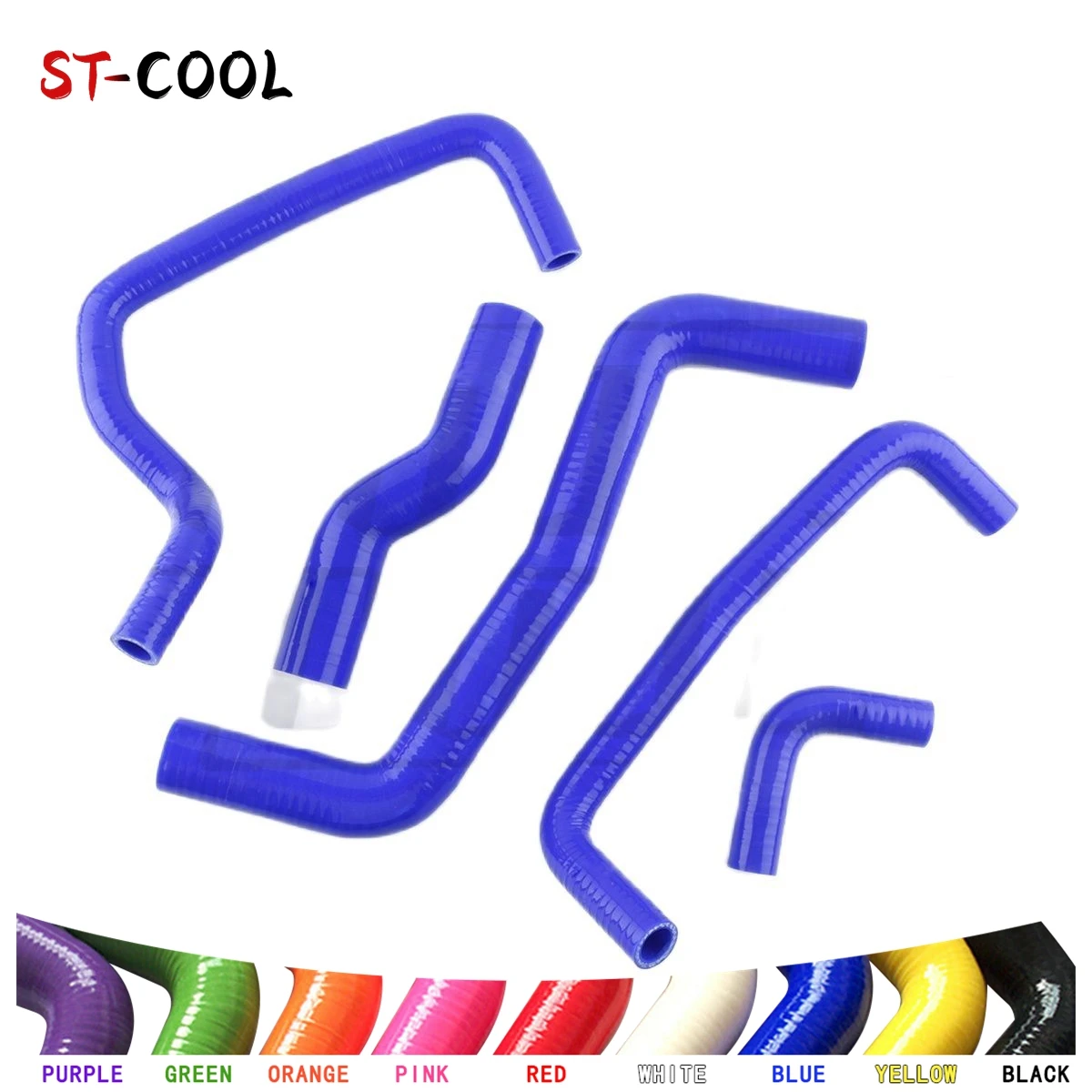 

For 1995-2000 Toyota Corolla Levin AE111 AE101G 4A-GE 20V 1996 1997 1998 1999 Silicone Radiator Hoses Tube Kit 5Pcs 10 Colors