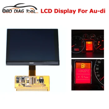 Più nuovo Per AUDI TT Display LCD Schermo Accessori Auto Per Audi A3 A4 A6 VDO Display Cruscotto Riparazione Spedizione Gratuita
